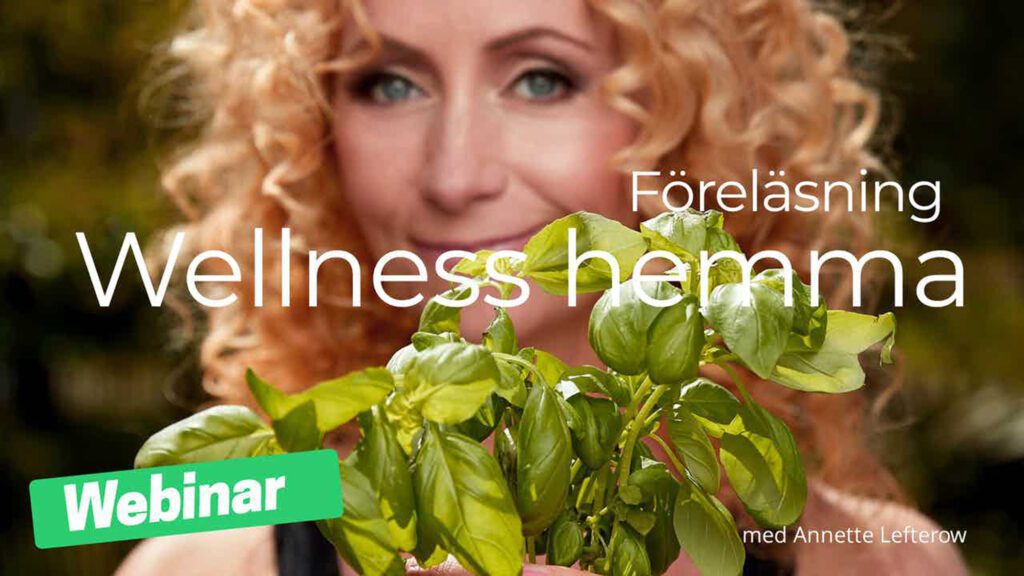 Föreläsning om wellness hemma med Annette Lefterow