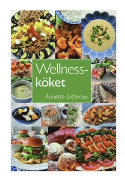 Bilden visar boken Wellnessköket med Annette Lefterow