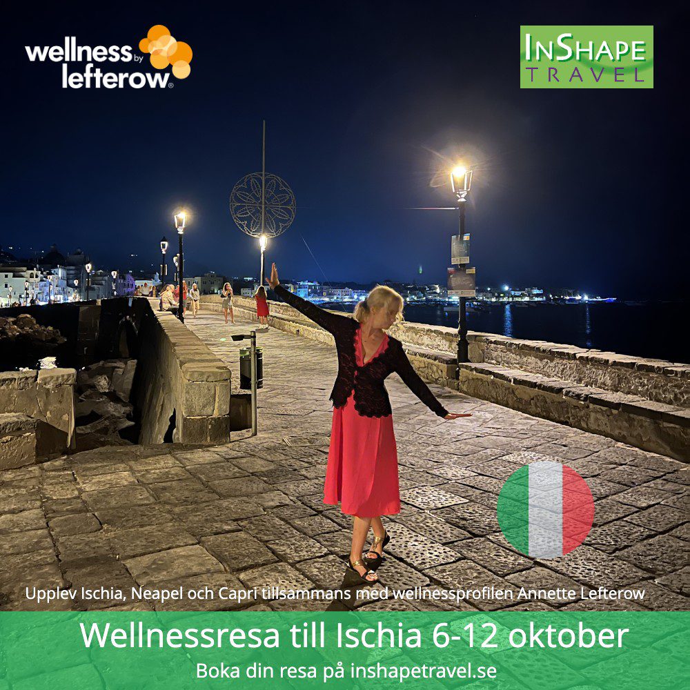 Bilden visar en wellnessresa till Ischia Ponte