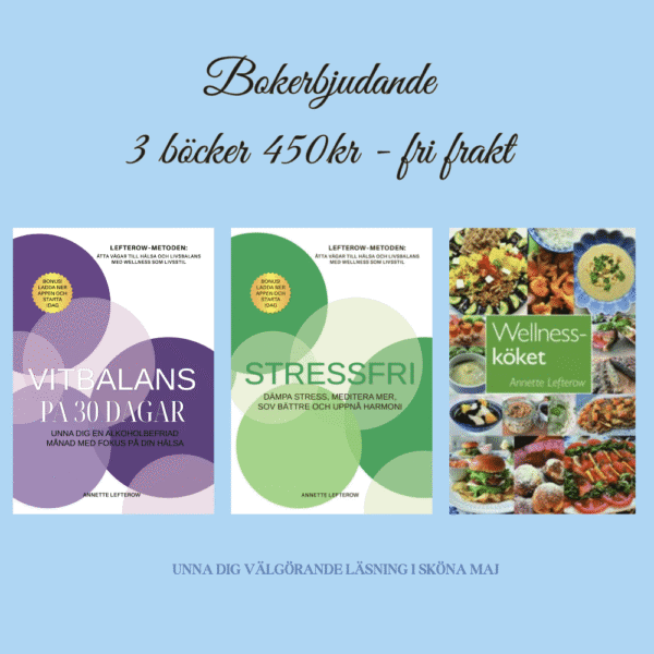 Bokerbjudande - Få 3 böcker för endast 450kr!